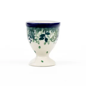 Kieliszek do jajek 106 h-6cm <br> 2206X Zielone paprocie